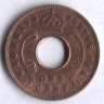 Монета 1 цент. 1949 год, Британская Восточная Африка.
