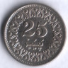 Монета 25 пайсов. 1993 год, Пакистан.