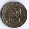 1 крона. 1981 год, Чехословакия.