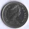 Монета 25 центов. 1980 год, Канада.