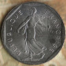 Монета 2 франка. 1994 год, Франция. 