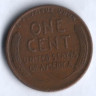 1 цент. 1928 год, США.