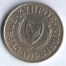 Монета 20 центов. 1998 год, Кипр.