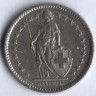 2 франка. 1980 год, Швейцария.