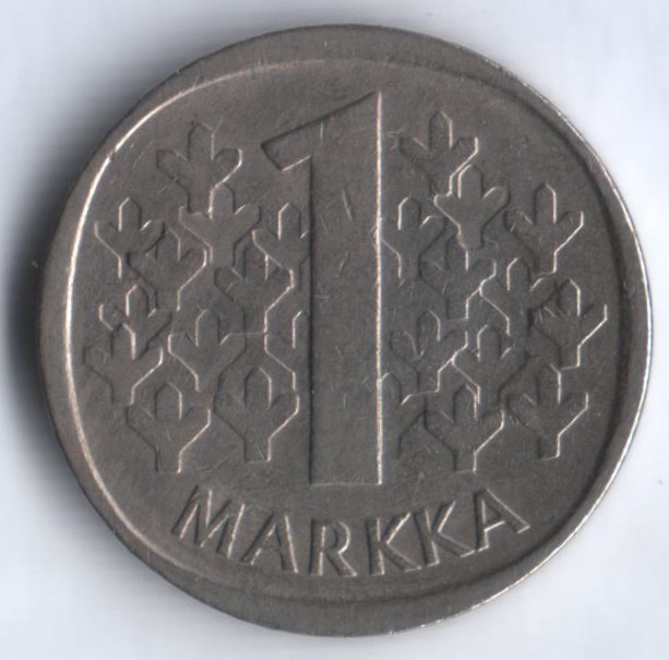 1 марка. 1984(N) год, Финляндия.