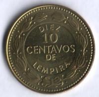 Монета 10 сентаво. 2006 год, Гондурас.