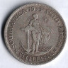 Монета 1 шиллинг. 1933 год, Южная Африка.