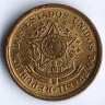 Монета 50 сентаво. 1956 год, Бразилия. Тип 2.
