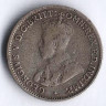 Монета 3 пенса. 1927(m) год, Австралия.