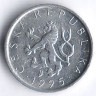 Монета 10 геллеров. 1995(m) год, Чехия.