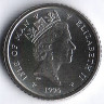 Монета 5 пенсов. 1994(AA) год, Остров Мэн.