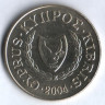 Монета 20 центов. 2004 год, Кипр.