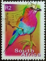 Почтовая марка (2 r.). "Стандарт - Флора и фауна". 2000 год, ЮАР.