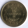 Монета 10 сентаво. 2007 год, Гондурас.