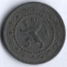 Монета 10 сантимов. 1915 год, Бельгия.