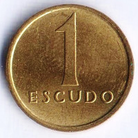 Монета 1 эскудо. 1982 год, Португалия.