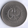 Монета 10 злотых. 1969 год, Польша. 25 лет Польской Народной Республике.