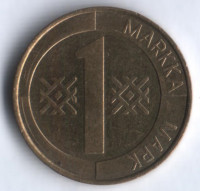 1 марка. 1996 год, Финляндия.