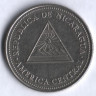Монета 5 кордоб. 1997 год, Никарагуа.