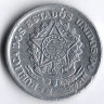 Монета 2 крузейро. 1957 год, Бразилия.
