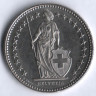 2 франка. 2008 год, Швейцария.