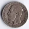 Монета 50 сантимов. 1886 год, Бельгия (Des Belges).