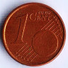 Монета 1 цент. 1999 год, Бельгия.
