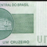 Банкнота 1 крузейро. 1980 год, Бразилия.