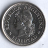 Монета 20 сентаво. 1959 год, Аргентина.