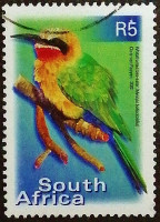 Почтовая марка (5 r.). "Стандарт - Флора и фауна". 2000 год, ЮАР.