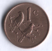 1 цент. 1969 год, ЮАР. (Suid-Afrika).
