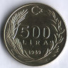 500 лир. 1989 год, Турция.