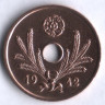 10 пенни. 1942 год, Финляндия.