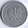 Монета 1 злотый. 1977 год, Польша.