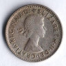 Монета 3 пенса. 1961(m) год, Австралия.
