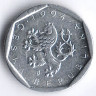 Монета 20 геллеров. 1994(m) год, Чехия.
