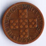 Монета 10 сентаво. 1942 год, Португалия.