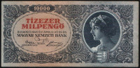 Бона 10000 милпенгё. 1946 год, Венгрия.