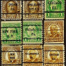 Набор марок (18 шт.). "Президенты США". 1922-1930 годы, США. Набор марок (18 шт.).