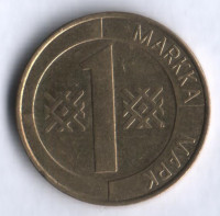 1 марка. 1998 год, Финляндия.