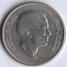 Монета 1/4 динара. 1970 год, Иордания.