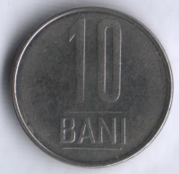 10 бани. 2008 год, Румыния.