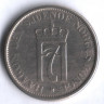 Монета 1 крона. 1951 год, Норвегия.