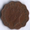 Монета 1 пиастр. 1942 год, Кипр.