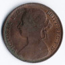1 пенни. 1882(H) год, Великобритания.
