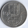 Монета 10 эскудо. 1955 год, Португалия.