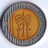 Монета 10 новых шекелей. 2010(u) год, Израиль.