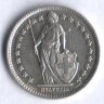 1/2 франка. 1961 год, Швейцария.