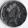 Монета 50 центов. 2010 год, Фиджи.