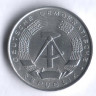 Монета 1 пфенниг. 1960 год, ГДР.